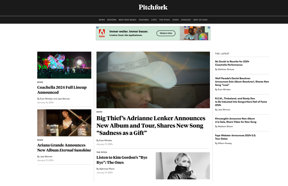Pitchfork Will Be Integrated With GQ Magazine post image