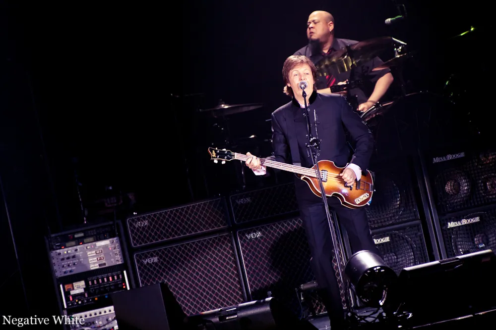 Paul McCartney at Hallenstadion Zurich, 2012.