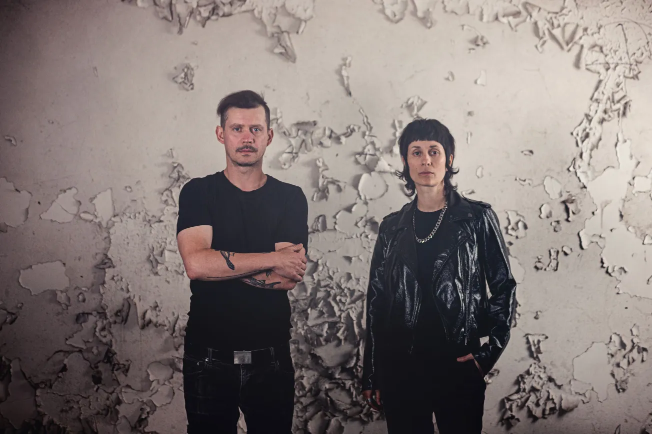 Stockholm-based duo GHLOW. 